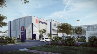 Artist impression of Kongsberg Defence Australia's manufacturing facility to be built at Technology Park in Mawson Lakes, South Australia
